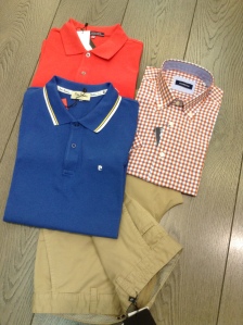 Red and Blue shirts