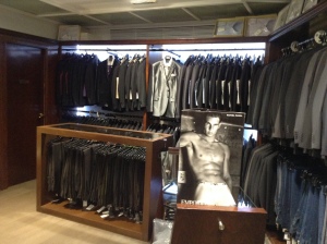 Store with Armani Man